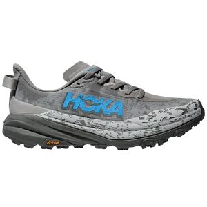 HOKA Gray and Blue Running Shoes